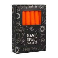 Candles Magic Spell Orange