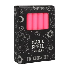 Candles Magic Spell Pink