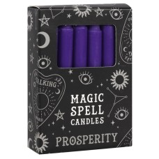 Candles Magic Spell Purple
