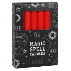 Candles Magic Spell Red