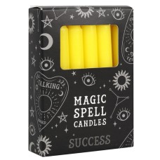 Candles Magic Spell Yellow