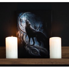 Canvas Picture Wolf Dreamcatcher