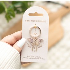 Keyring Luna Moth 