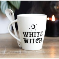 Mug & Spoon White Witch