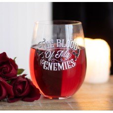 Stemless Glass The Blood Of My Enemies 