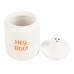 Storage Jar Ghost Hey Boo
