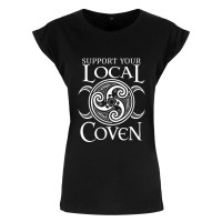 T-Shirt Ladies Support Your Local Coven ( Size M )