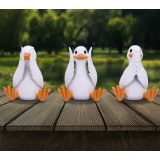 Three Wise Geese