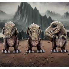 Three Wise Tyrannosaurus Rex