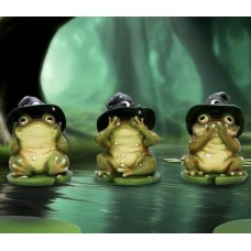 Three Wise Toads