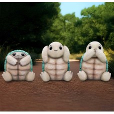 Three Wise Tortoises